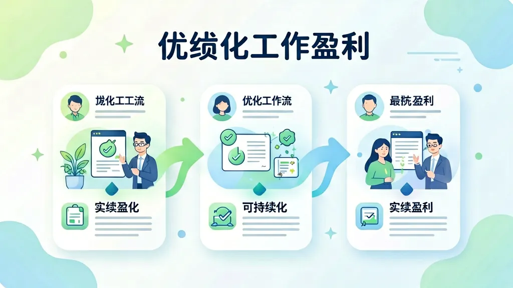 优化工作流以实现可持续盈利 优化工作流以实现可持续盈利
