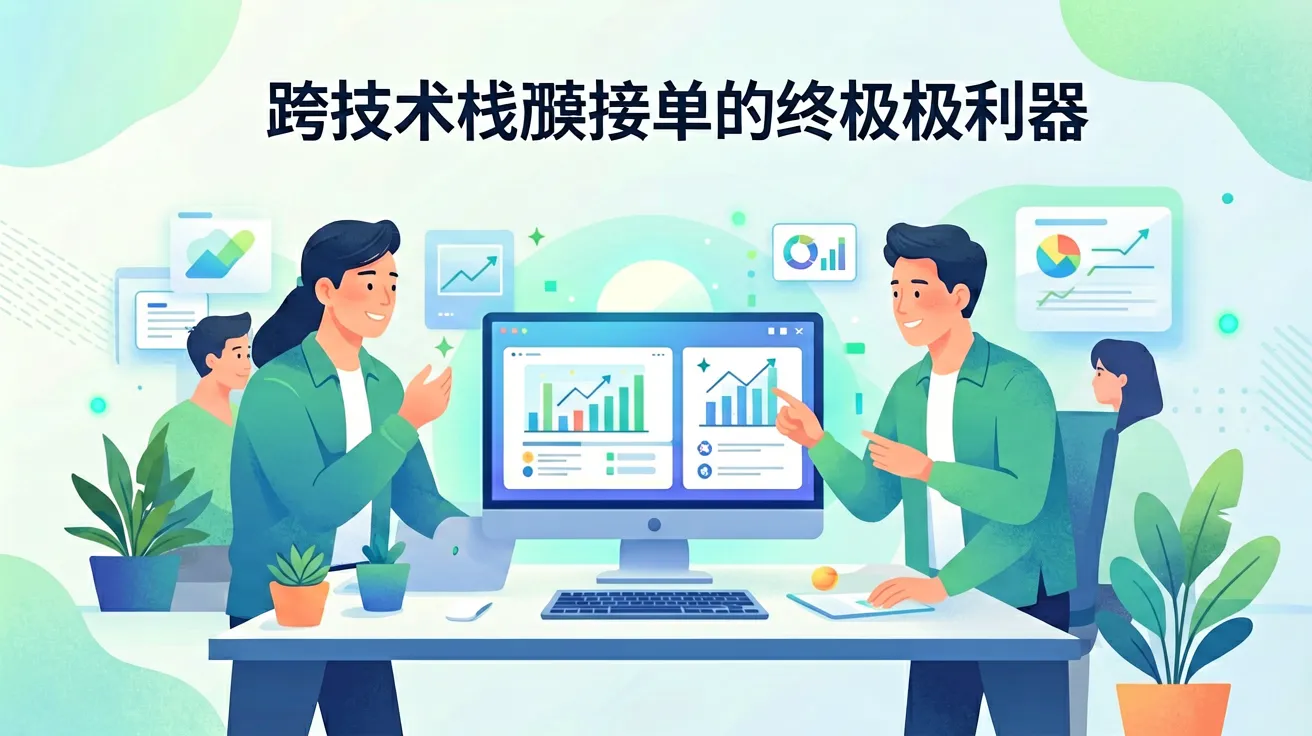 技能破局:跨技术栈接单的终极利器 技能破局:跨技术栈接单的终极利器