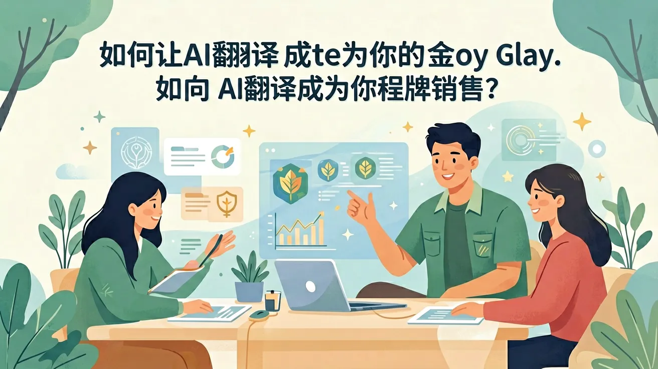 避坑指南：如何让AI翻译成为你的金牌销售？