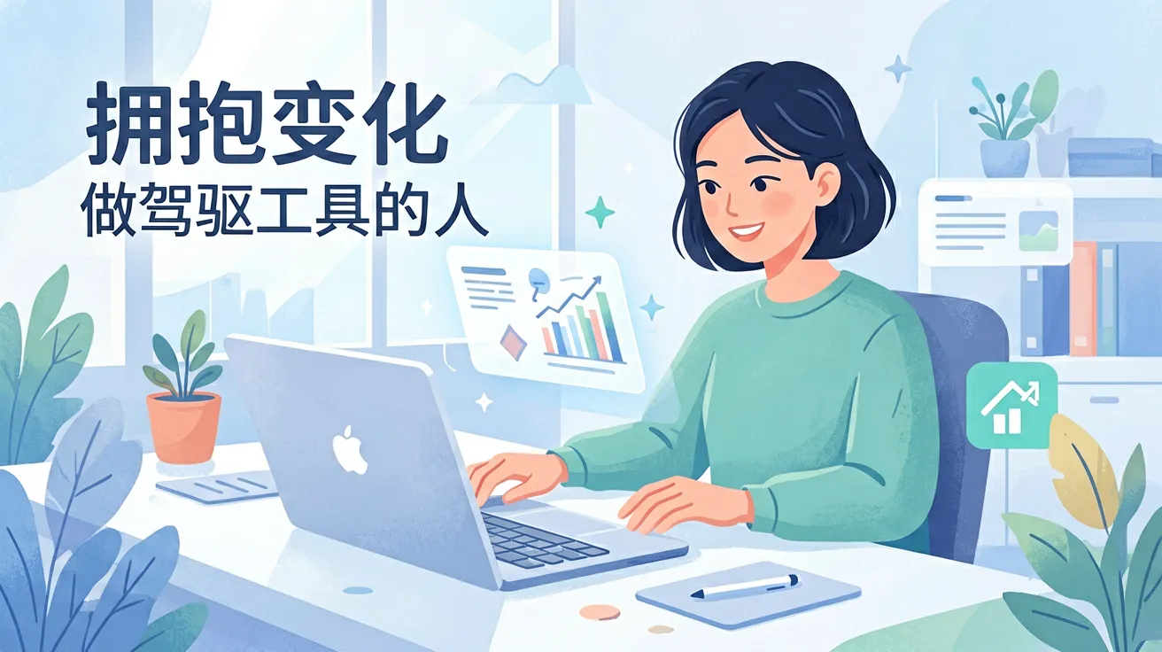 结语:拥抱变化,做驾驭工具的人 结语:拥抱变化,做驾驭工具的人